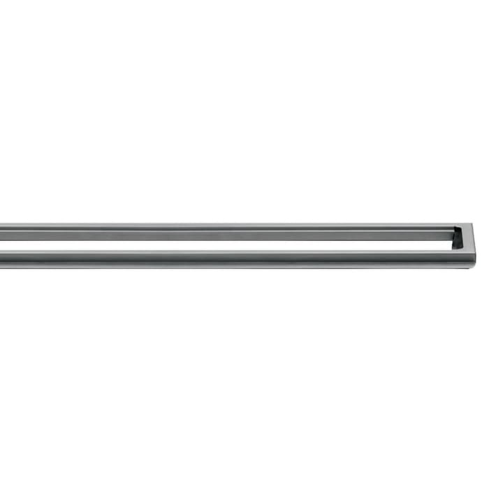 ClassicLine ramme, gulv, rustfrit stål, børstet: 300 mm, H 8 mm