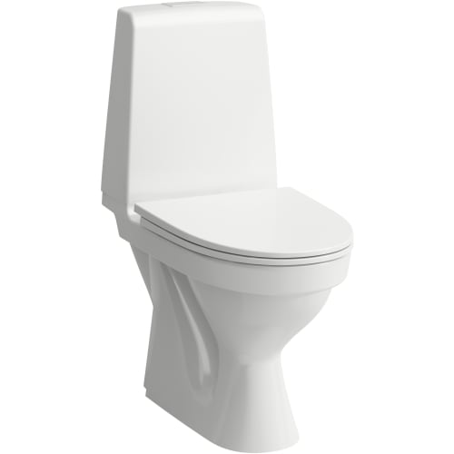LAUFEN KOMPAS N gulvstående toilet med skjult s-lås 42cm limning rimless LCC