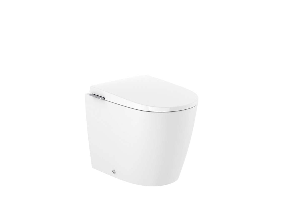 Roca Avant In-Tank gulvstående toilet inkl. toiletsæde. Skjult tilslutning