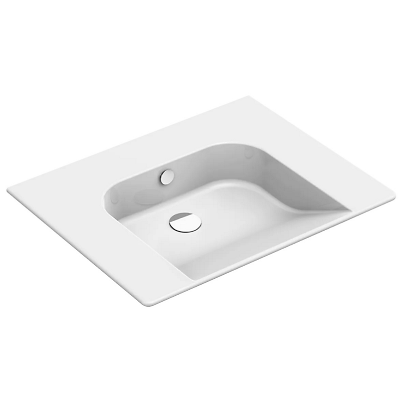 Catalano Sfera Comfort håndvask 700x550mm med hanehul og overløb hvid