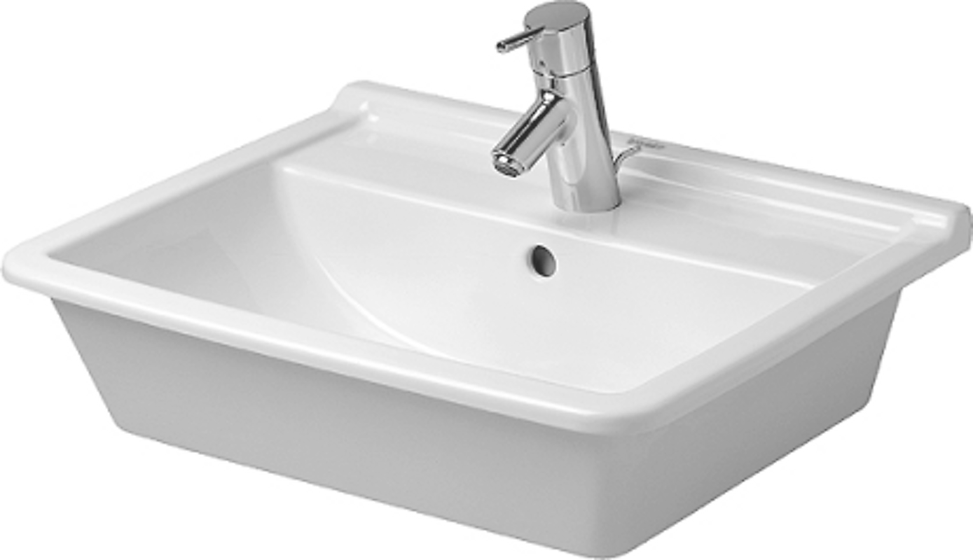 Duravit Starck 3 til nedfældning 56x23 cm