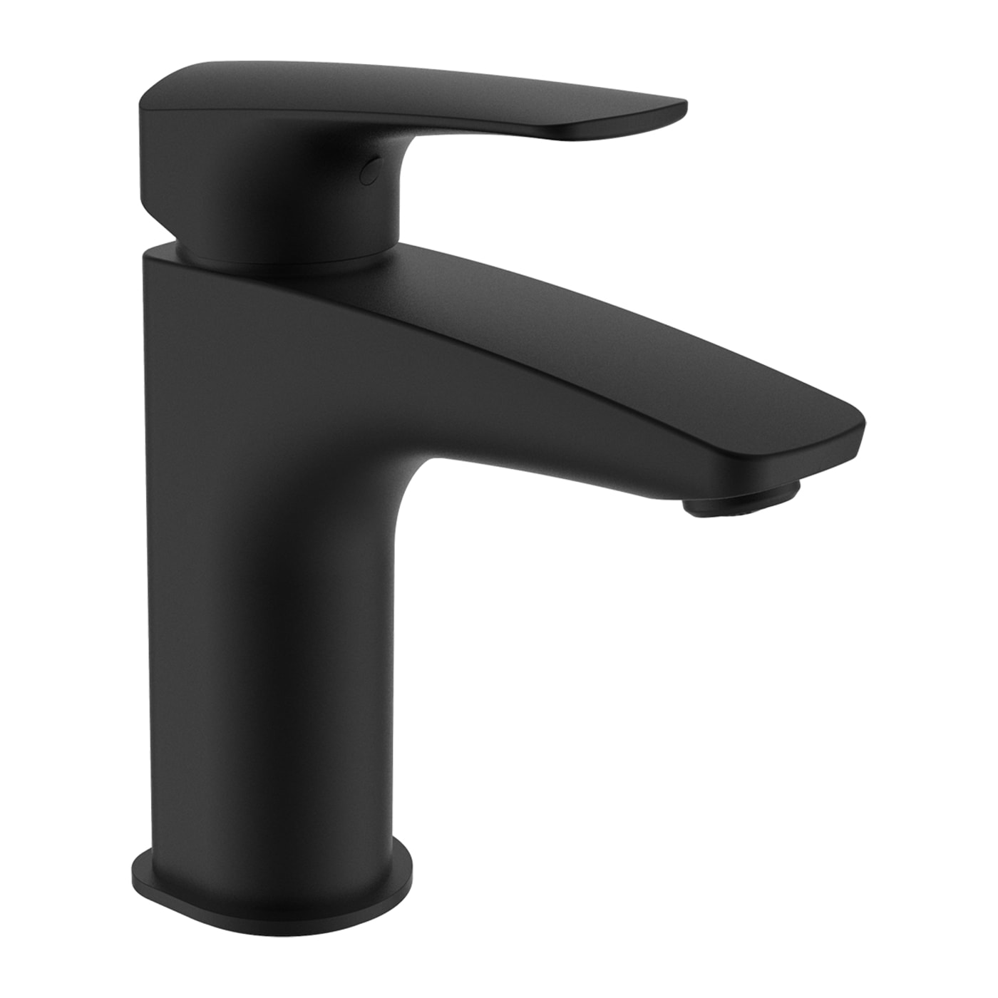 LAUFEN Laurin håndvaskarmatur Eco+ 106mm 5,7l sort PVD