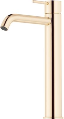 Mora håndvaskarmatur, inxx ii soft high, poleret messing PVD