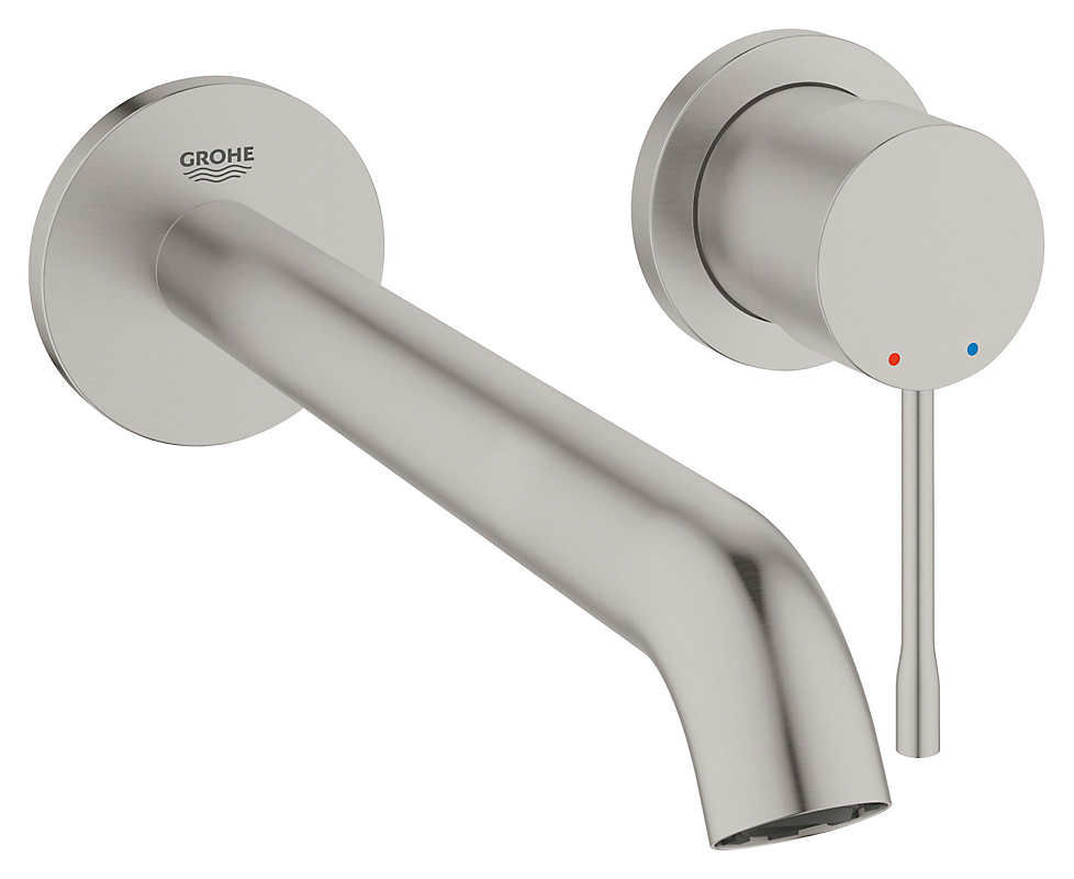GROHE Essence new håndvaskarmatur 1/2/230mm tud. Supersteel