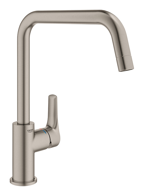 GROHE Eurosmart køkkenarmatur u-tud, supersteel