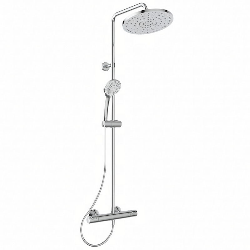 Ideal Standard Ceratherm T25 250 komplet brusesystem Eco - Krom