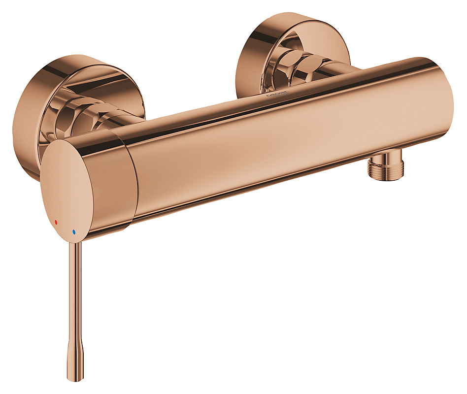 GROHE Essence new brusearmatur. Poleret warm sunset