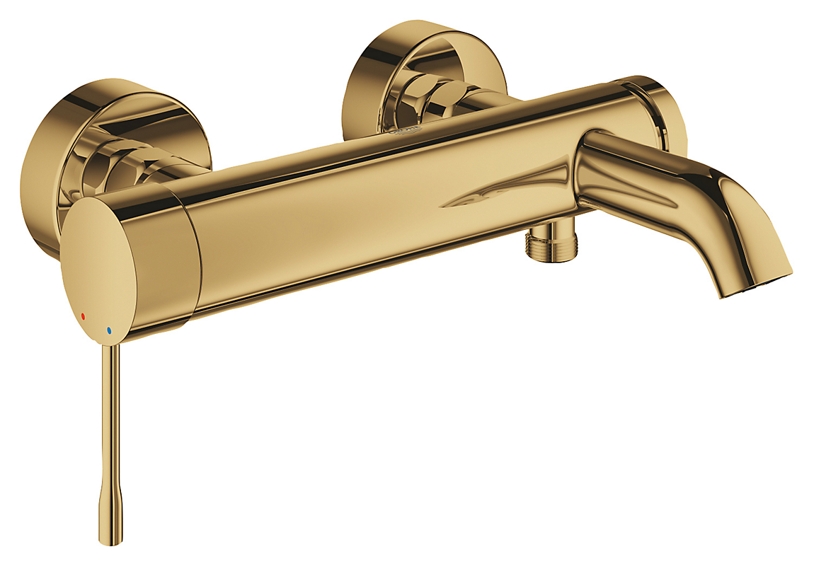 GROHE Essence new etgrebsbatteri 1/2/193mm tud til kar/brus. Poleret Cool sunrise