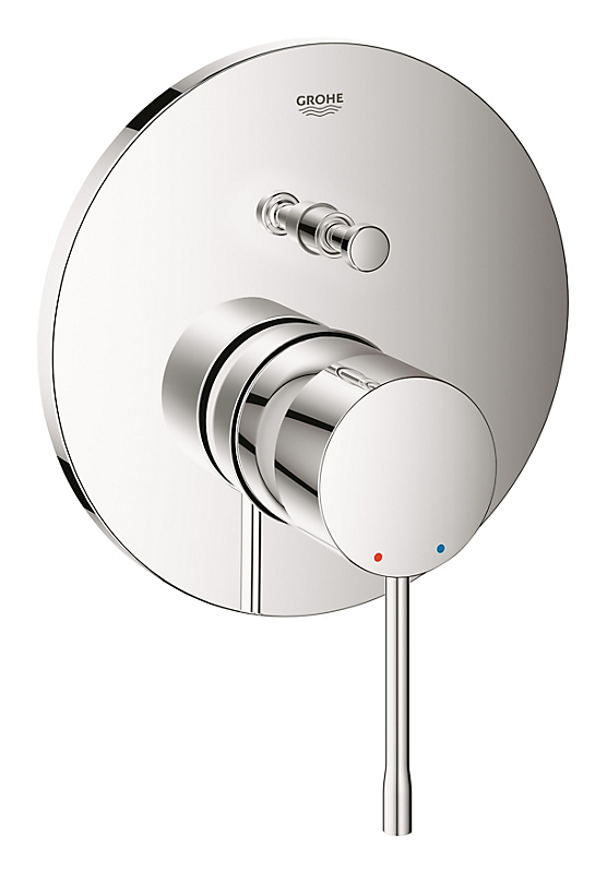 GROHE Essence new etgrebs forplade Ø158mmx136mm til kar/brus. Krom