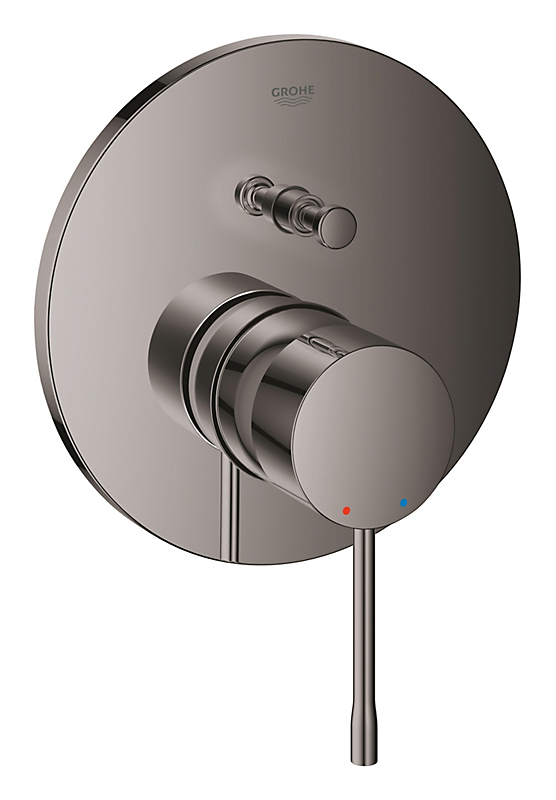 GROHE Essence new etgrebs forplade Ø158mmx136mm til kar/brus poleret hard graphite