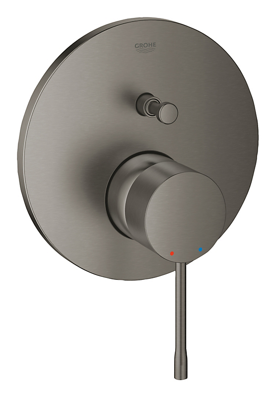 GROHE Essence new etgrebsbatteri Ø158mmx136mm til kar/brus. Børstet hard graphite