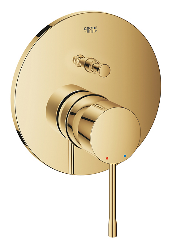 GROHE Essence new etgrebsarmatur Ø158mmx136mm til kar/brus poleret cool sunrise