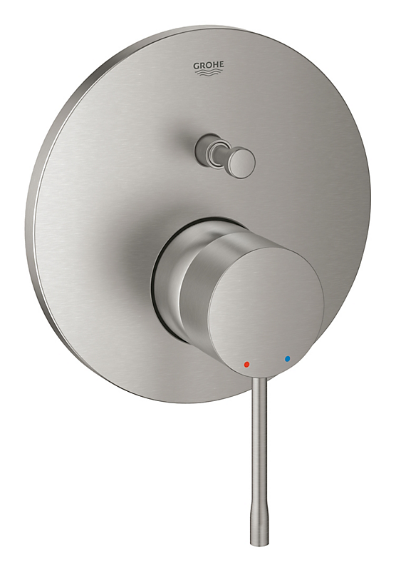 GROHE Essence new etgrebsbatteri Ø158mmx136mm til kar/brus. Supersteel