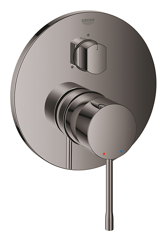 GROHE Essence new brusearmatur Ø158mmx136mm 3vejs. Hard graphite