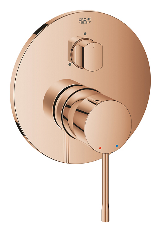 GROHE Essence new brusearmatur Ø158mm x 136mm 3vejs. Warm sunset