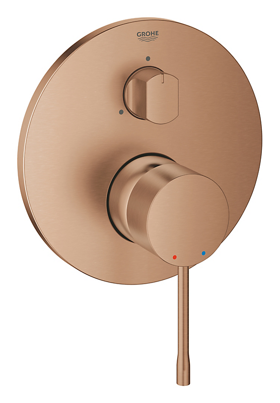 GROHE Essence new brusearmatur Ø158mmx136mm 3vejs. Børstet warm sunset