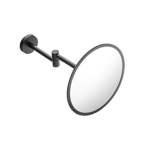 Laufen Nixie makeup spejl med vægophæng Ø20 - Sort mat