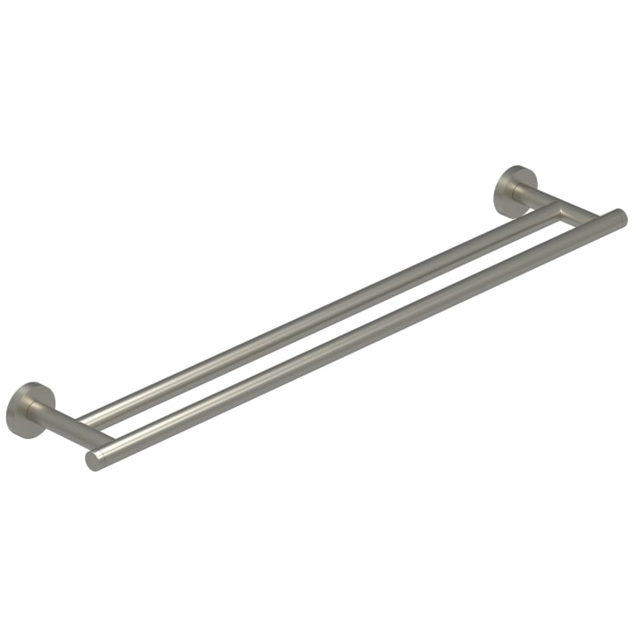 Sanibell IVY Concord dobbelt håndklædestang 60 cm børstet nikkel PVD