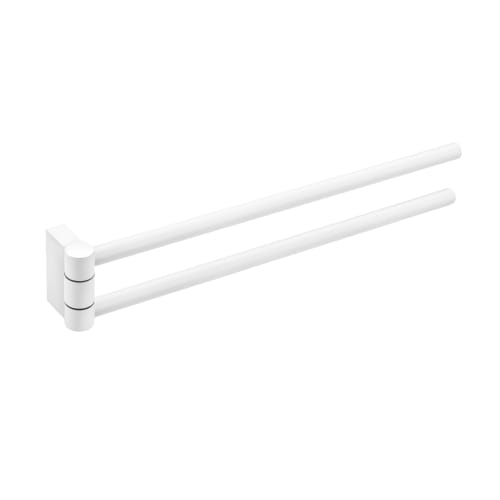 Laufen Nixie dobbelt håndklædestang 40 cm - Hvid mat