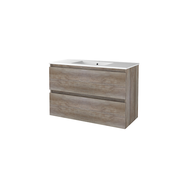 Sanibell Basicline grebsfri møbelsæt 100x46cm skotsk eg