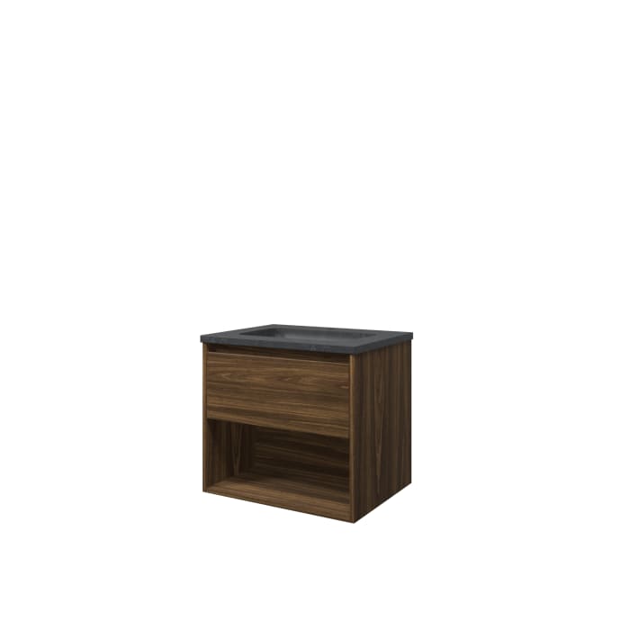 Sanibell Proline møbelsæt 60x46cm cabana eg 1 skuffe, åben hylde