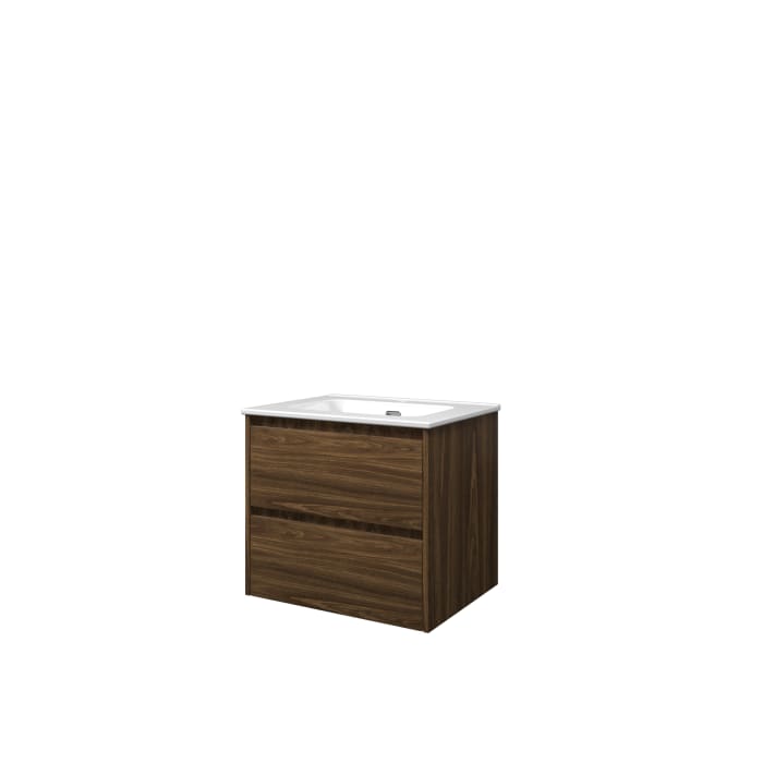 Sanibell Proline møbelsæt 60x46cm cabana eg, 2 softclose skuffer