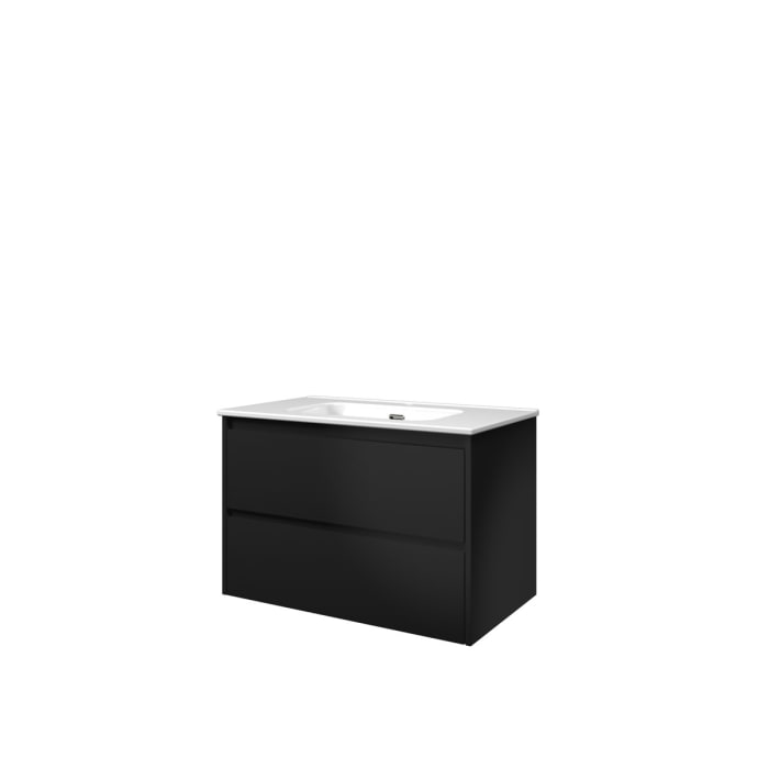 Sanibell Proline møbelsæt 80 x 46, 2 softclose skuffer. Matsort