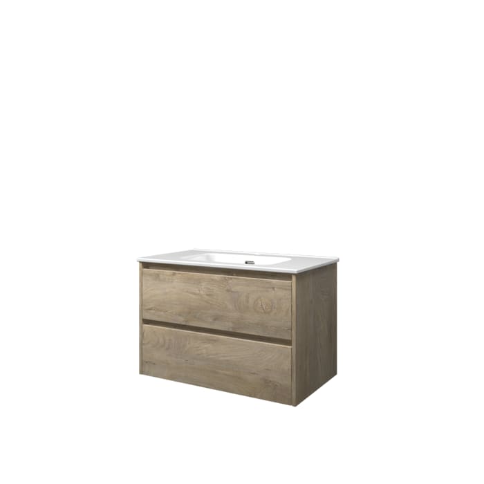 Sanibell Proline møbelsæt 80x46cm - Rå eg