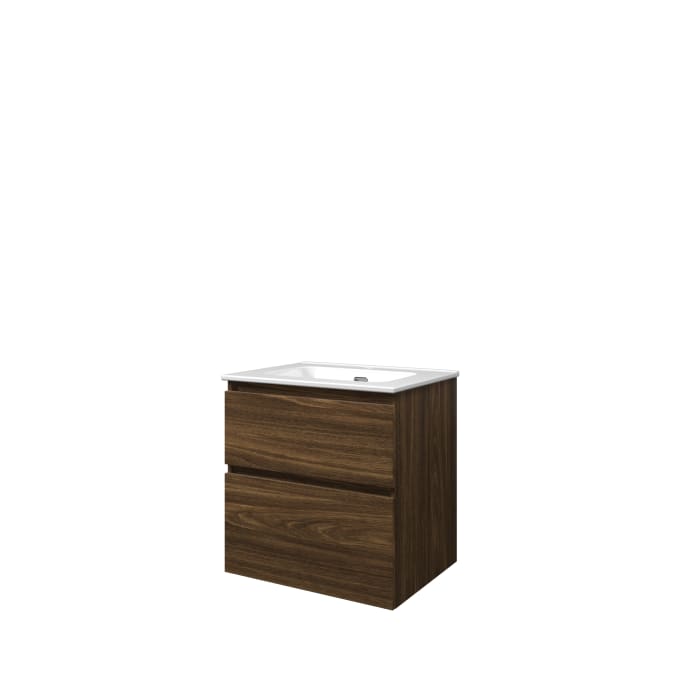 Sanibell Proline møbelsæt 60x46cm cabana eg, 2 softclose skuffer