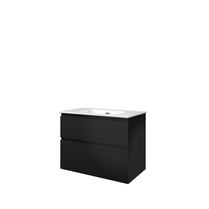 Sanibell Proline møbelsæt 80 x 46 cm, 2 softclose skuffer. Matsort