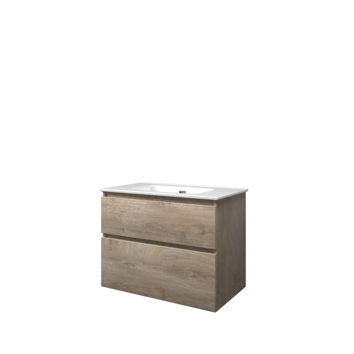 Sanibell Proline møbelsæt 80x46cm - Rå eg