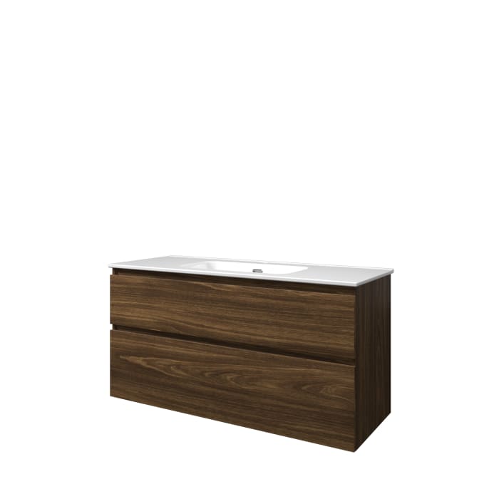 Sanibell Proline møbelsæt 120x46cm cabana eg 2 softclose skuffer