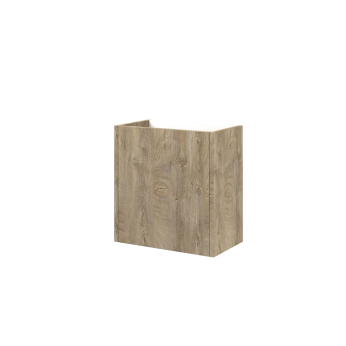 Sanibell Proline møbel 40x23x40cm rå eg med 1 pushopen låge
