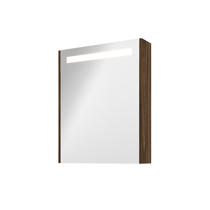 Proline spejlskab 60x74 cm, LED belysning, cabana eg paneler
