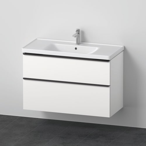 Duravit D-Neo møbelsæt med 2 skuffer mat hvidt
