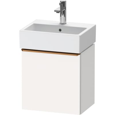 Duravit D-Neo vaskeskab, 434x322x440 mm, hvid, venstre hængslet