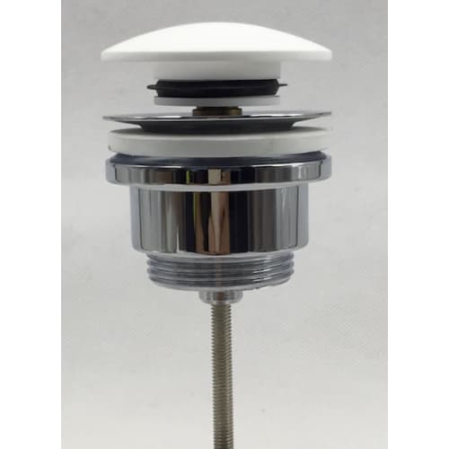 Ideavit push open bundventil med buet top i solid surface