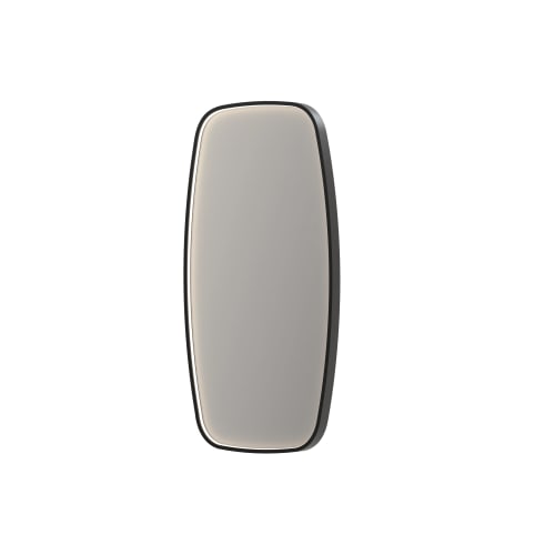 Sanibell SP31 Spejl 40x80cm børstet metal sort