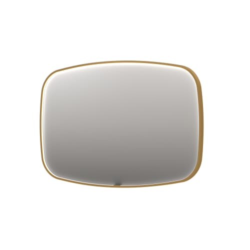 Sanibell SP31 Spejl 120x80cm børstet mat guld