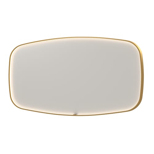 Sanibell SP31 Spejl 160x80cm børstet mat guld