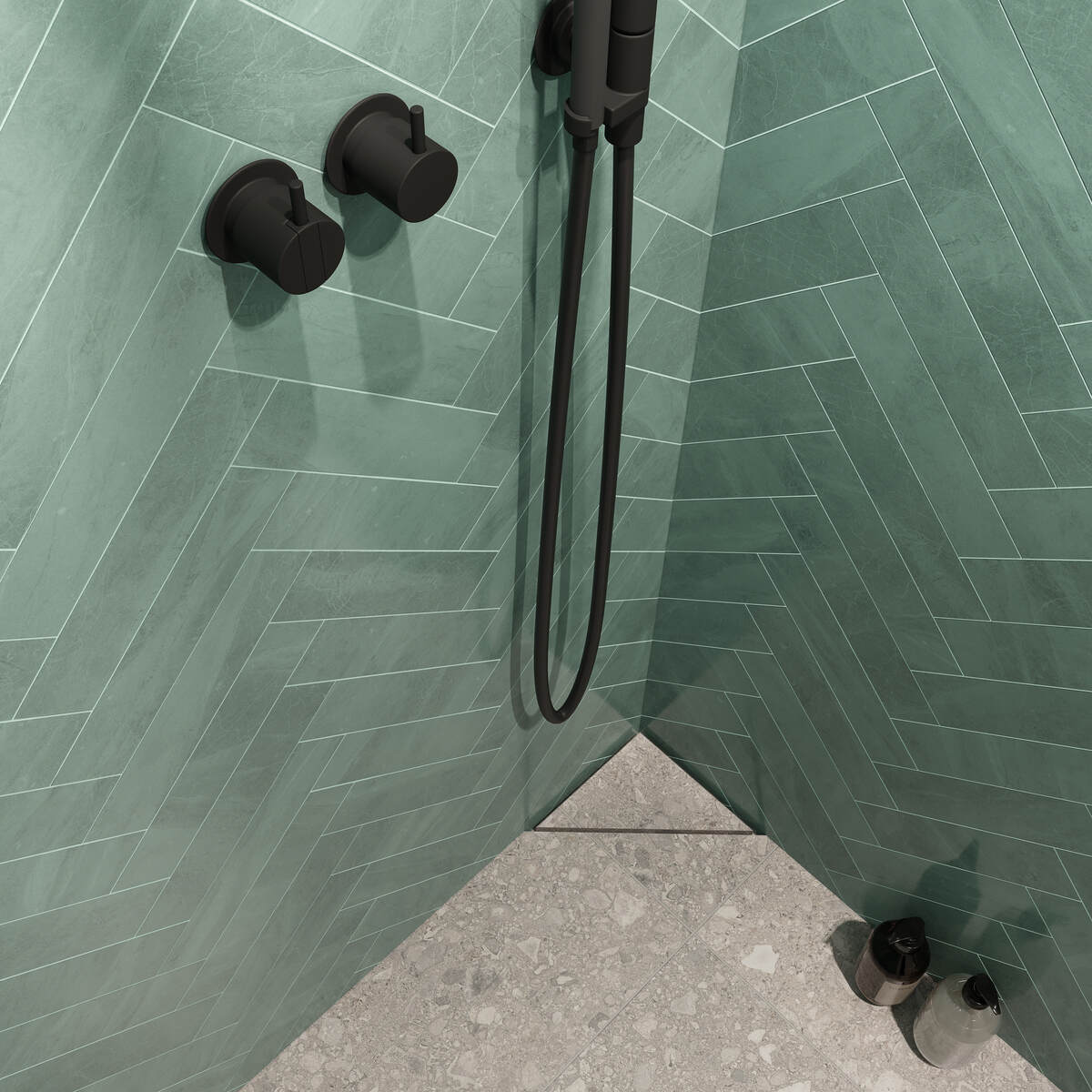 Highline custom hjørne incl armatur