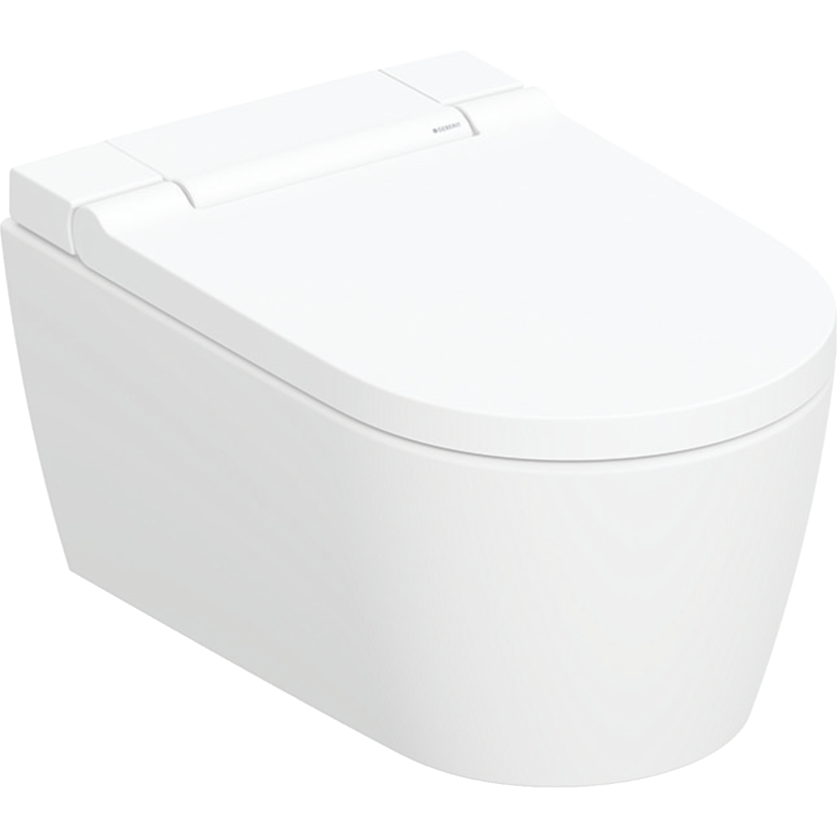 Geberit AquaClean Sela douchetoilet væghængt: WC-skål: hvid mat
