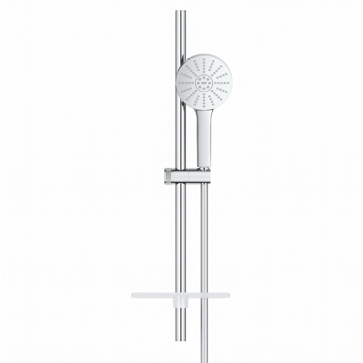 GROHE Euphoria 120 brusestang, 600 mm - Krom