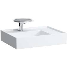 Kartell by Laufen håndvask, hylde højre, 60x46 cm hvid