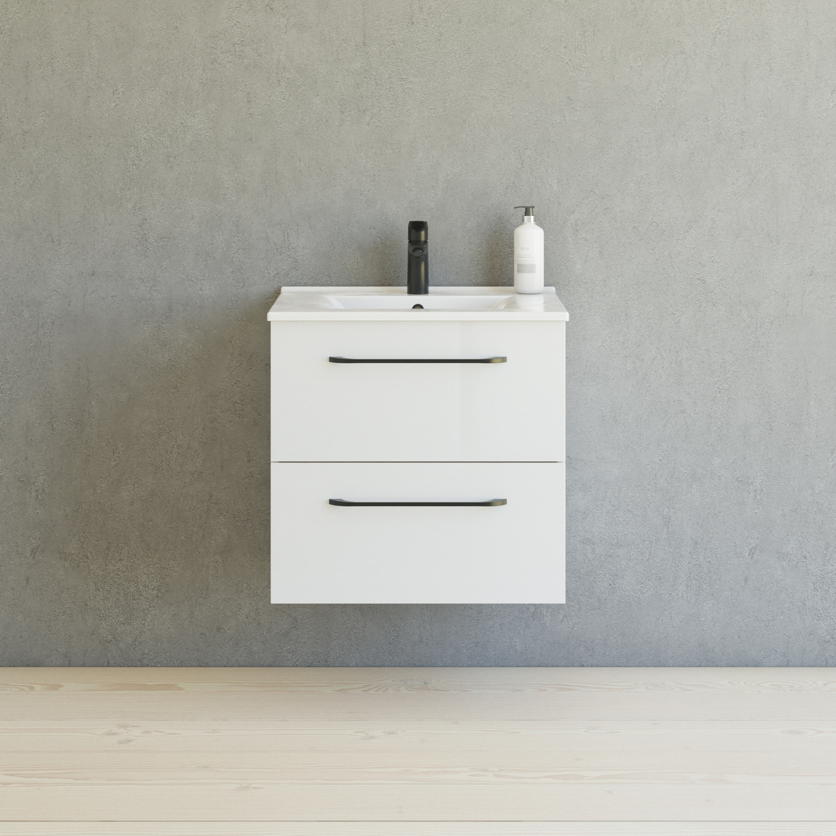 Dansani Slim greb sort L360