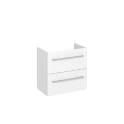  Dansani Mido Vaskeskab 2 skuffer og greb 58x60x35 cm hvid mat