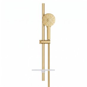 GROHE Euphoria 120 brusestang, 600 mm - B�rstet messing