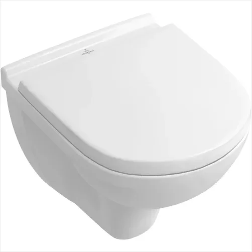 Villeroy &amp; Boch O.Novo vghngt toilet, inkl. sde med softclose, hvid