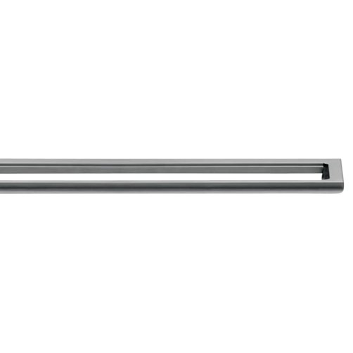 Unidrain Classicline ramme 900 mm, H 10 mm. Rustfrit stål/Børstet