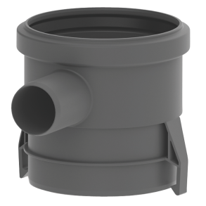 Forhjerstykke, hjrne, H 95 mm, ¯ 40 mm sideindlb